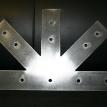 Steel timber brackets